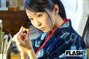 元NHK梶浦明日香　“伝統工芸職人”に！「刃物で指先から出血するのは日常…