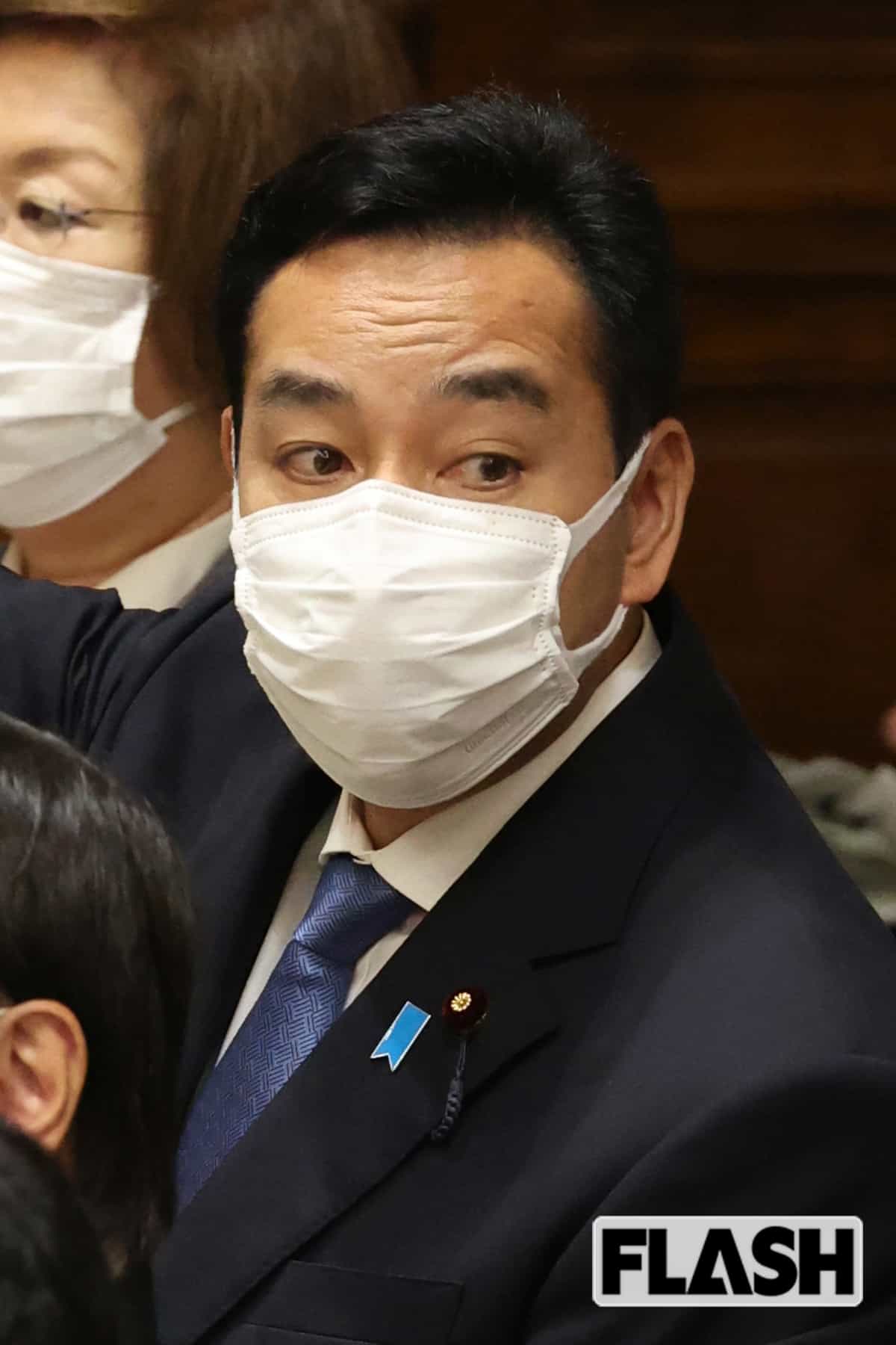 辞任を表明した山際元経済再生担当相