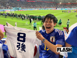 W杯、スクリーンに「1位JAPAN」と映った瞬間、スタジアムの空気が激変…