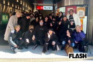 スシローを救え！新宿の店舗にホスト40人が大集結、爆頼みで17万円の男気