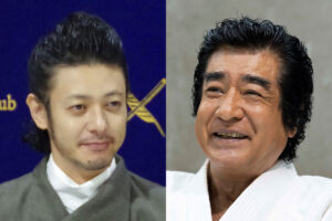 極上品アンティーク50年以上経過（父）岡本東陽　（息子）岡本欣三共同作品 藤岡 弘、芸能界で活躍する一男三女「18年間、その存在を明かさなかっ