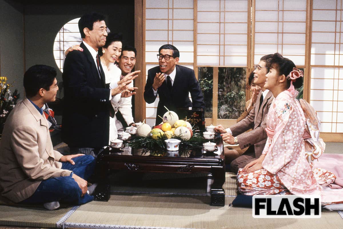 1990年に放送された『MOGITATE!バナナ大使』(TBS系)。山田邦子らとコントを披露した