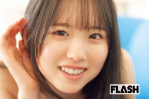 “衝撃のベビーフェイス”大瀧沙羅、初グラビアは“あえての5kg増量”で失…