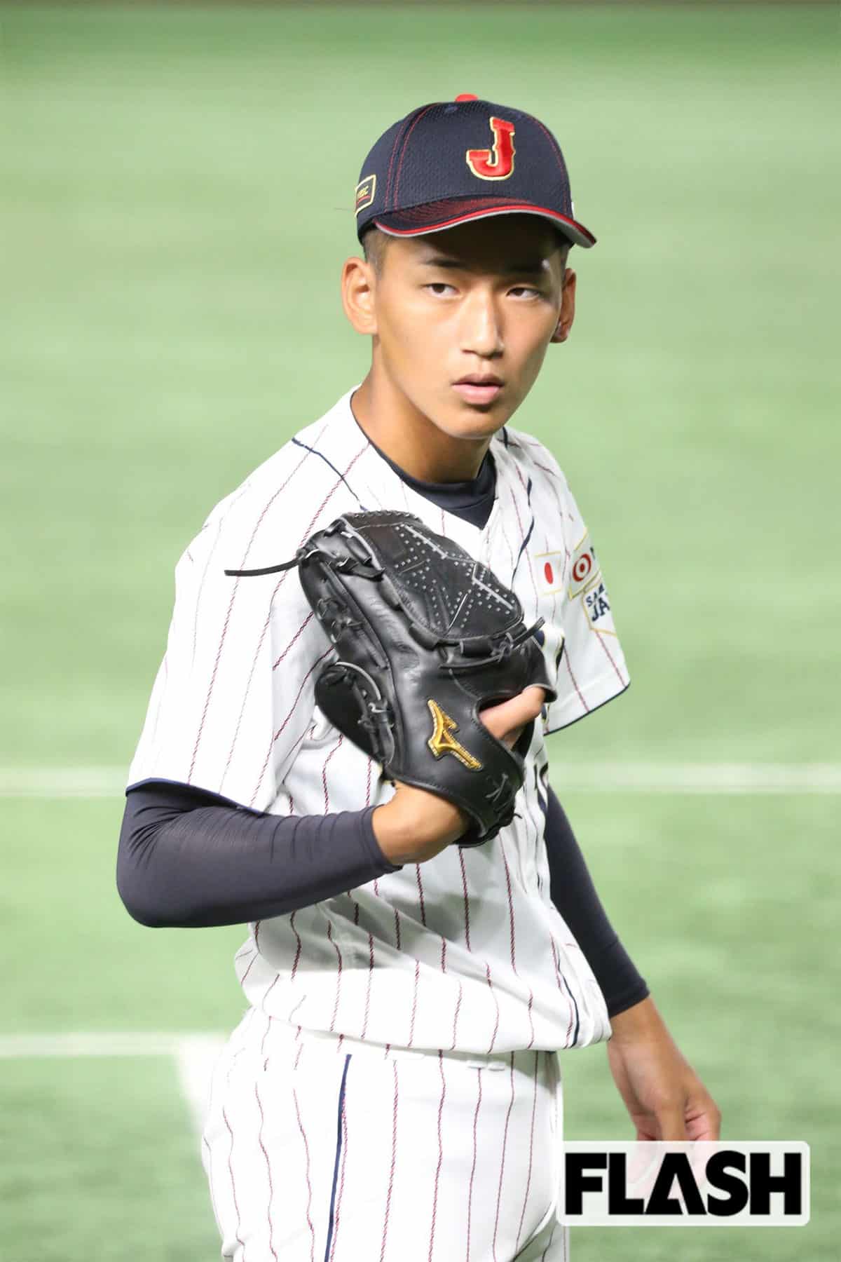 大学日本代表との壮行試合で登板した前田悠伍投手