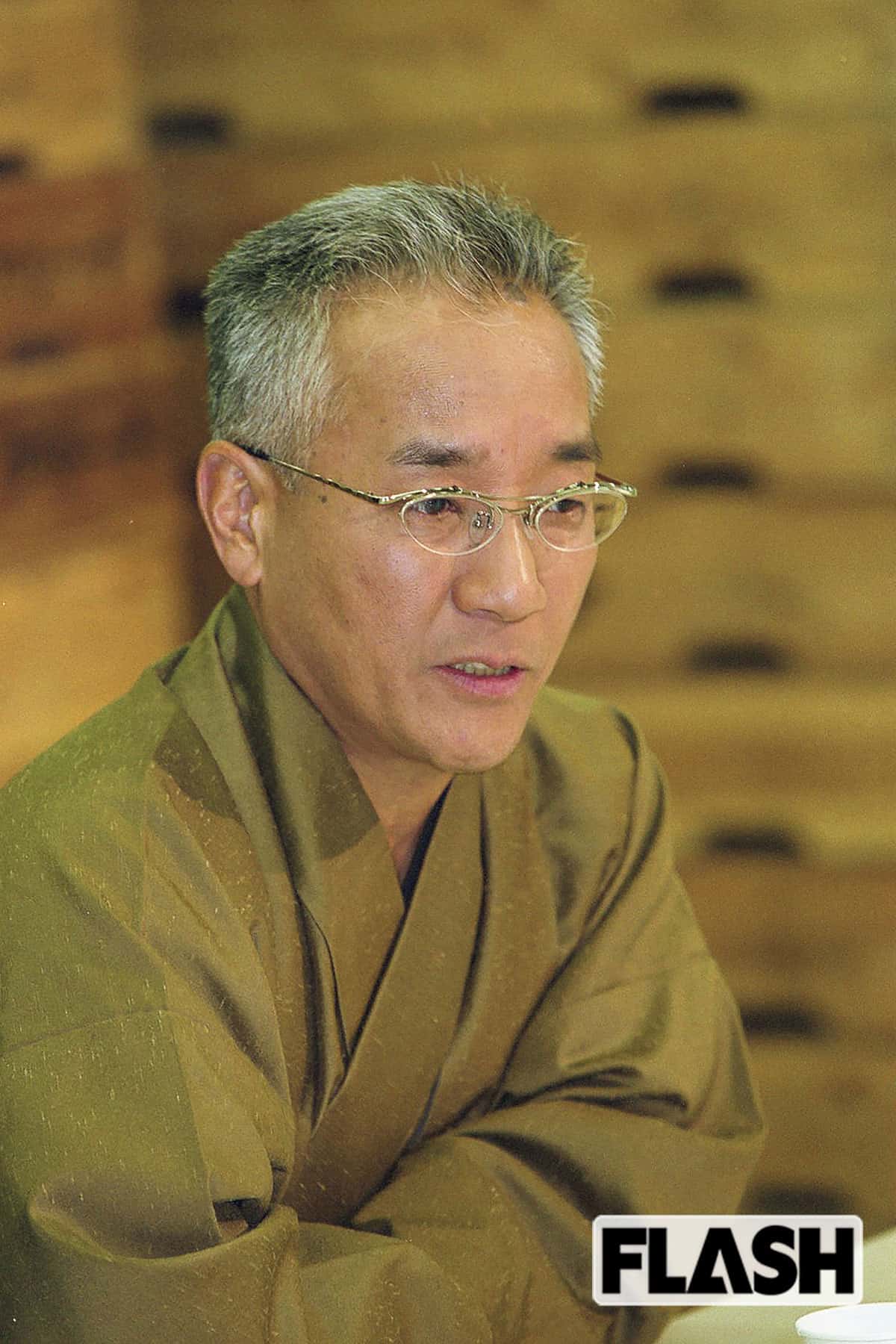 漫才師 上岡龍太郎さん（写真・東田昇三）