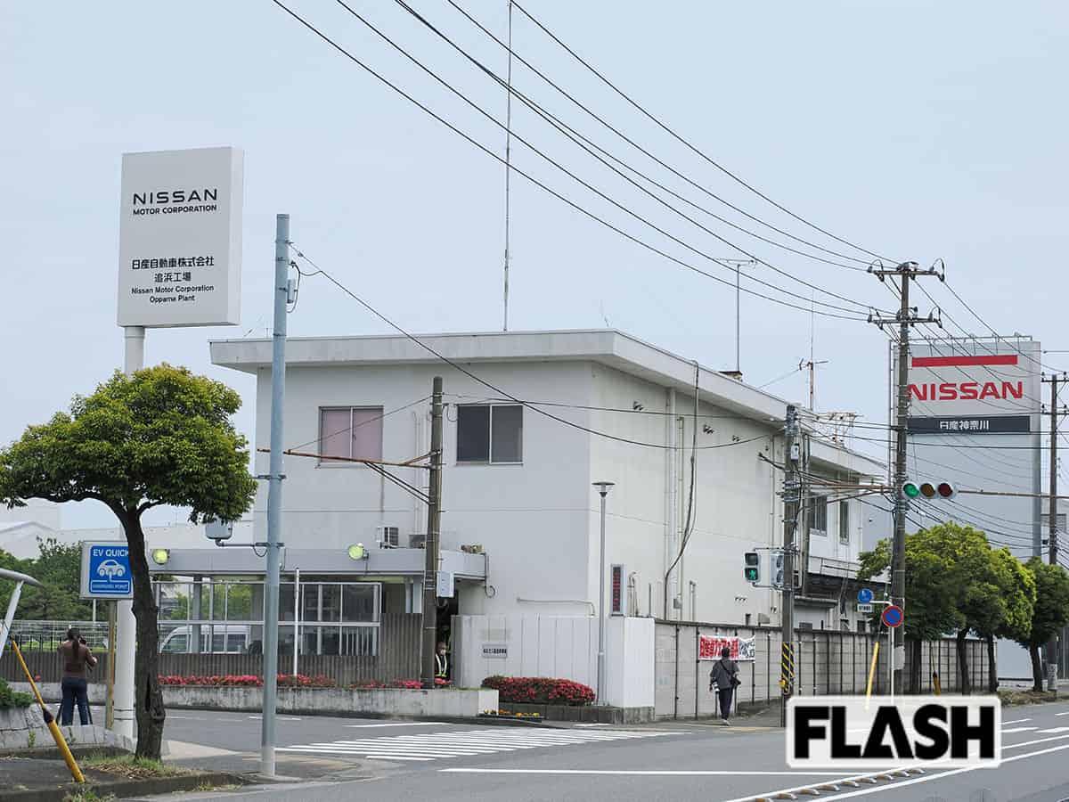 日産自動車追浜工場に隣接する日産神奈川（写真・梅基展央）