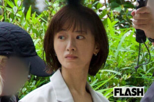 松本まりか「まるで子供のお迎え」姿で現場入り…過去にはセーラー服も披露、“引き出し” が多い理由とは