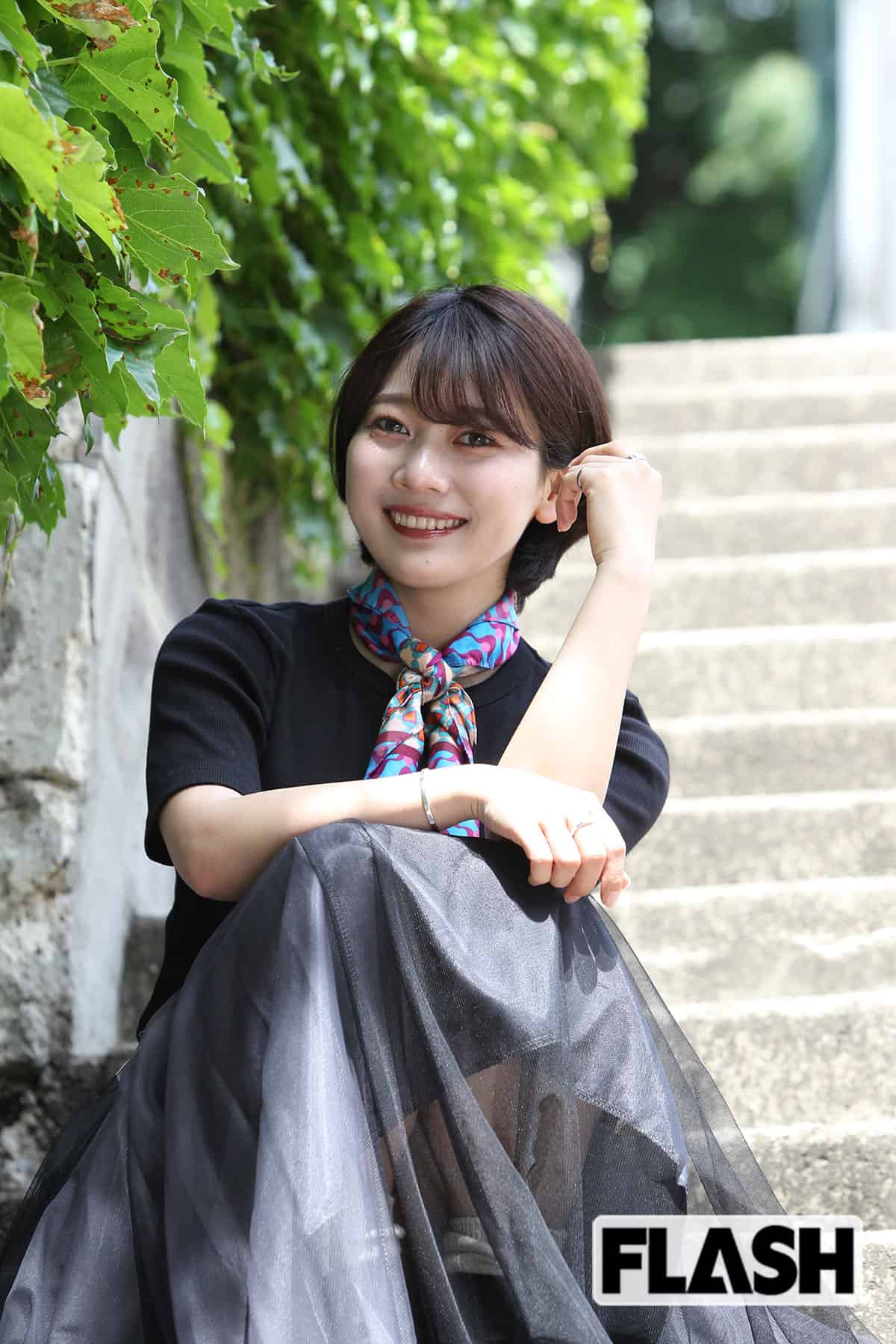 ダンスに力を入れていた芽依。ロッテのチアパフォーマー時代は小柄ながらダイナミックなダンスで、父のいるチームを応援していた（写真・金谷千治）