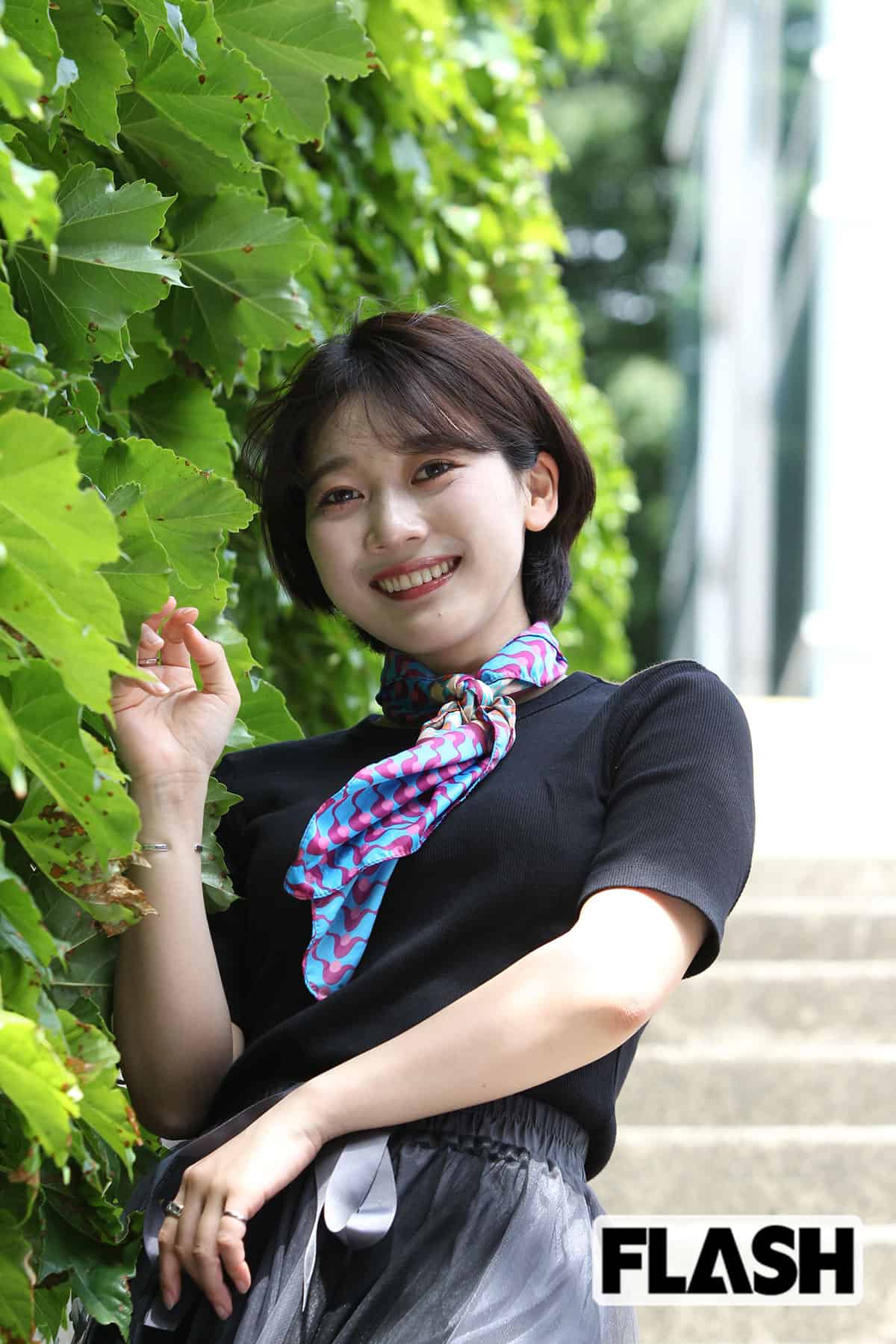 ダンスに力を入れていた芽依。ロッテのチアパフォーマー時代は小柄ながらダイナミックなダンスで、父のいるチームを応援していた（写真・金谷千治）