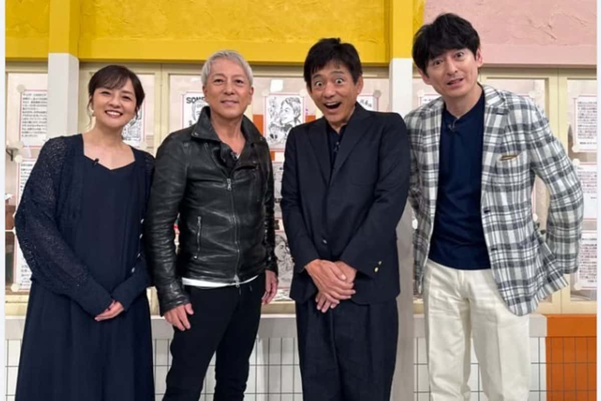 『あさイチ』に出演した佐野元春。短髪のグレーヘアーが大反響を呼んだ（写真・本人のFacebookより）