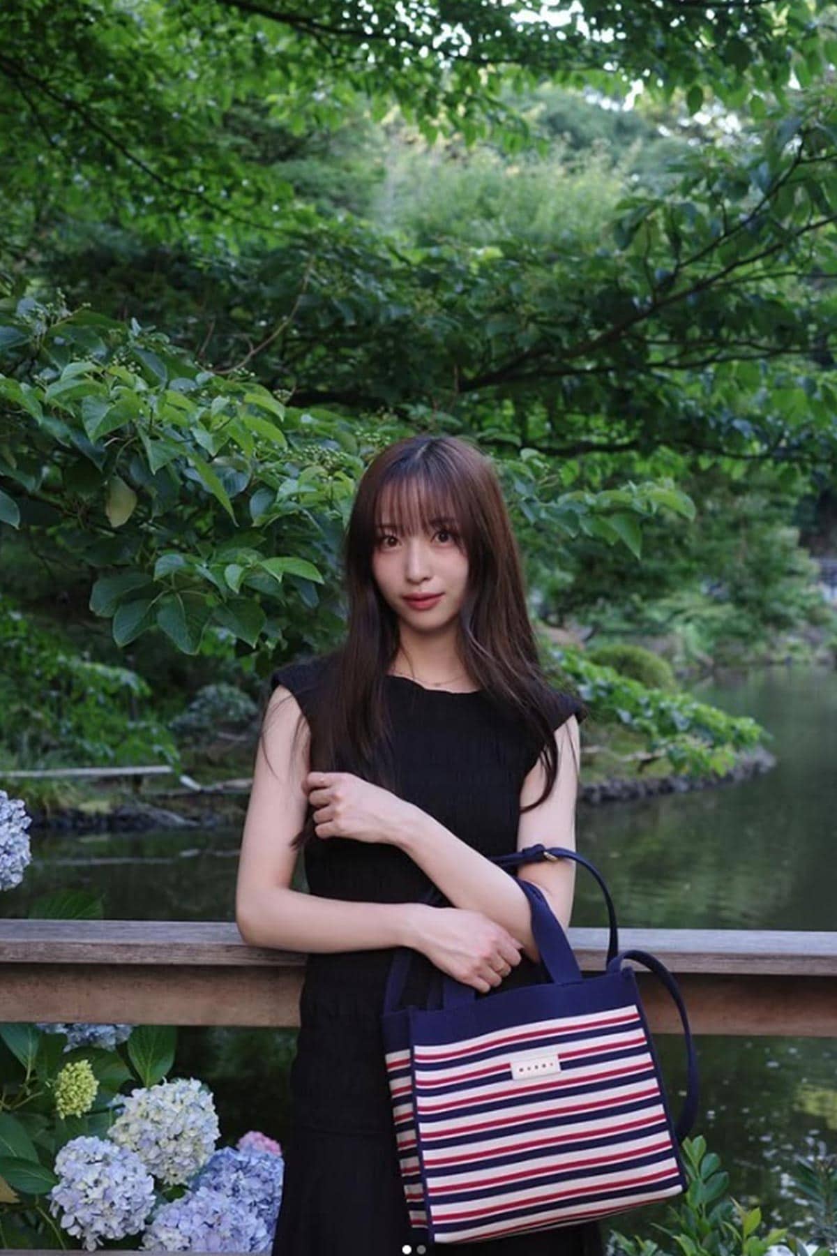 お天気キャスターを務める林佑香はラウールに「ありきたり」と食リポを酷評された（写真・本人Instagramより）