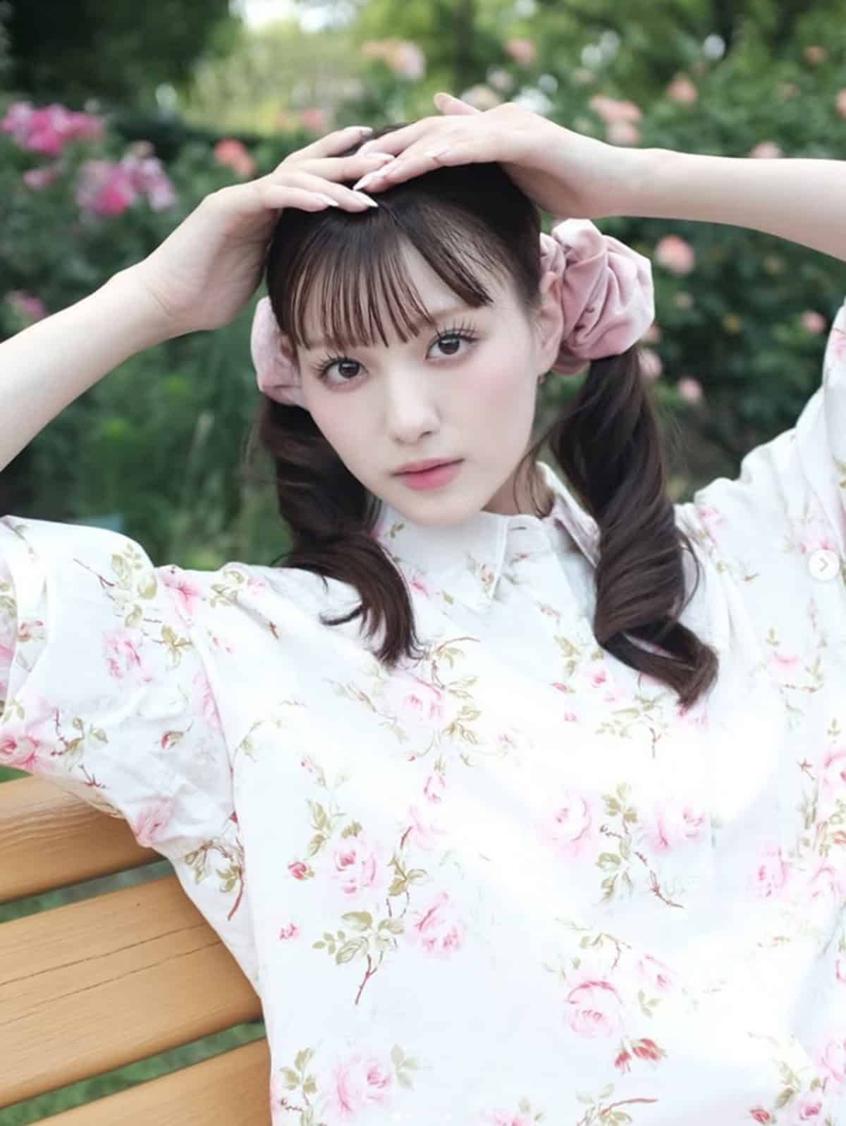 佐藤龍我との熱愛が報じられた女優の鶴嶋乃愛(写真・本人Instagramより)
