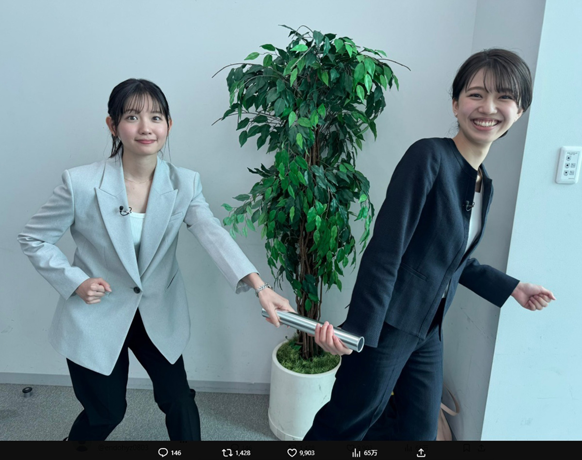 『モヤさま』に大抜擢 テレビ東京新人アナの可愛すぎる激レア卒業式姿“硬派で天然”な素顔とは