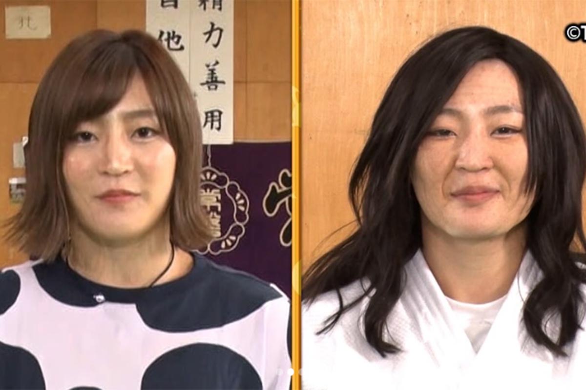人気バラエティー番組『ニンゲン観察バラエティ モニタリング』（TBS系）で変装した角田夏実（本人の公式Instagramより）