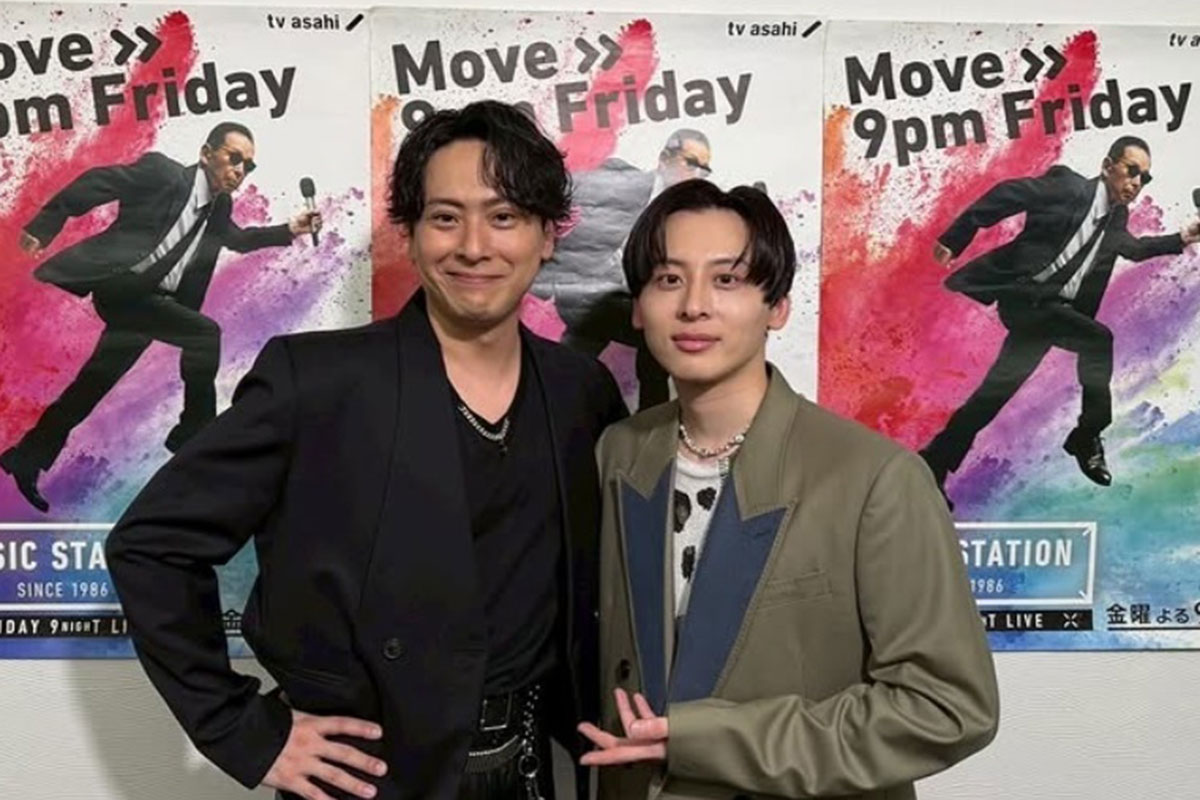 Da-iCE工藤大輝 三代目 J Soul Brothersの山下健二郎(写真・山下のInstagramより)
