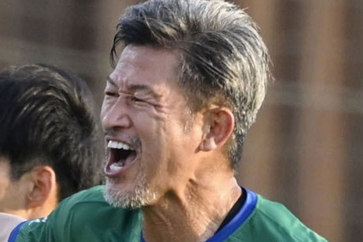 三浦知良　40周年記念試合に「過去最多観客動員数」の大記録も長時間プレイ…