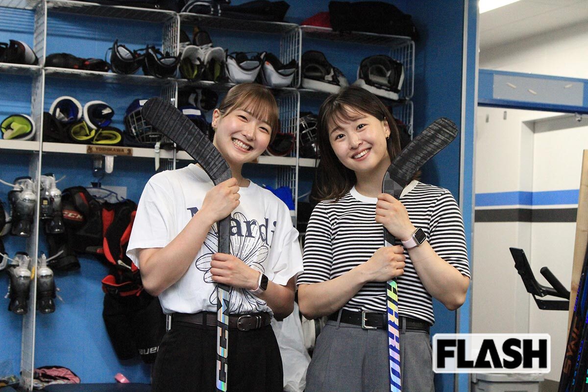今は東京で生活をする2人は、ふだんから大の仲よし（写真・金谷千治）