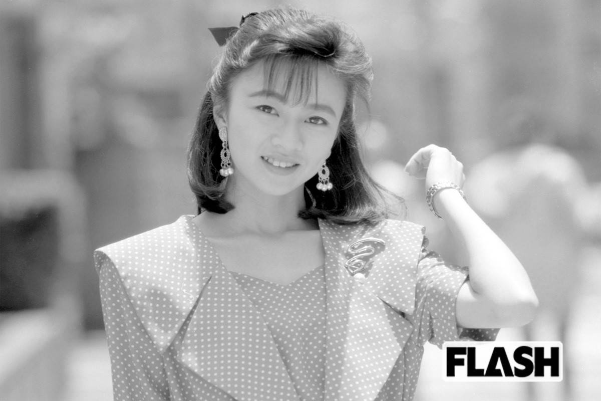 1992年5月、『ジパングあさ6』開始直後の永井美奈子。当時27歳。本誌に「局入りしていなくてはならない4時15分に起きる夢をよく見ます」と明かした