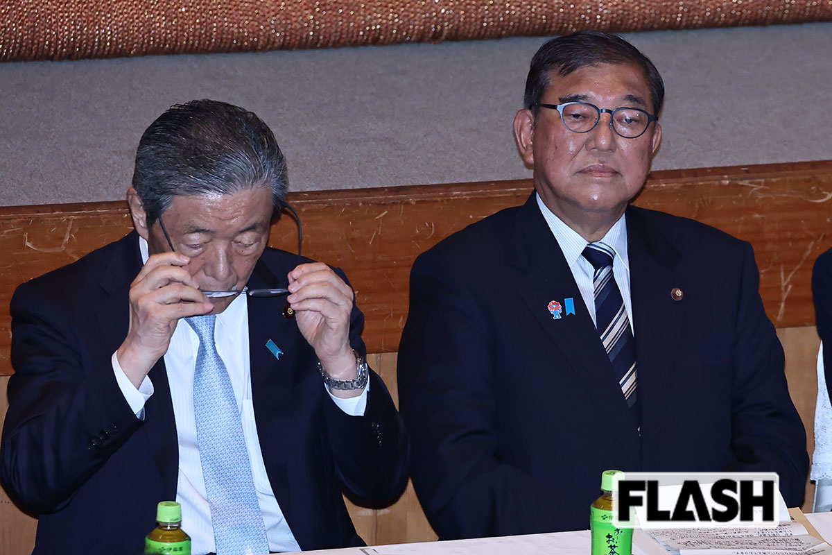 【参院選敗北】自民・森山幹事長「辞任の意向」表明するも後任不在！ 石破首…