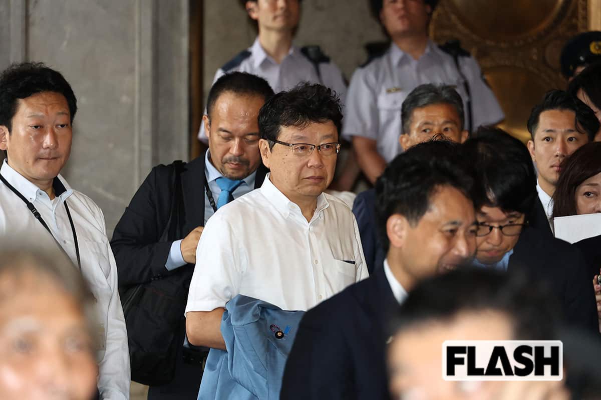 2025年8月1日、参院選挙後初めてとなる臨時国会が召集され、国会議事堂に初登院した日本保守党・北村晴男弁護士（写真・長谷川 新）