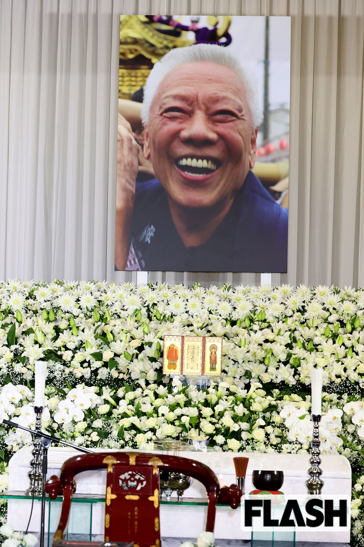ケイダッシュ会長・川村龍夫さん、通夜には堺正章、渡辺謙ら大物タレント＆関係者が計2500人参列