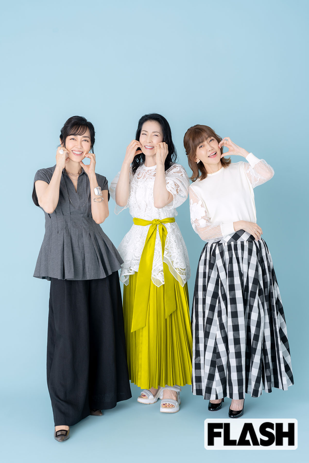 早見優、坂本冬美、松本伊代の対談は大盛り上がり