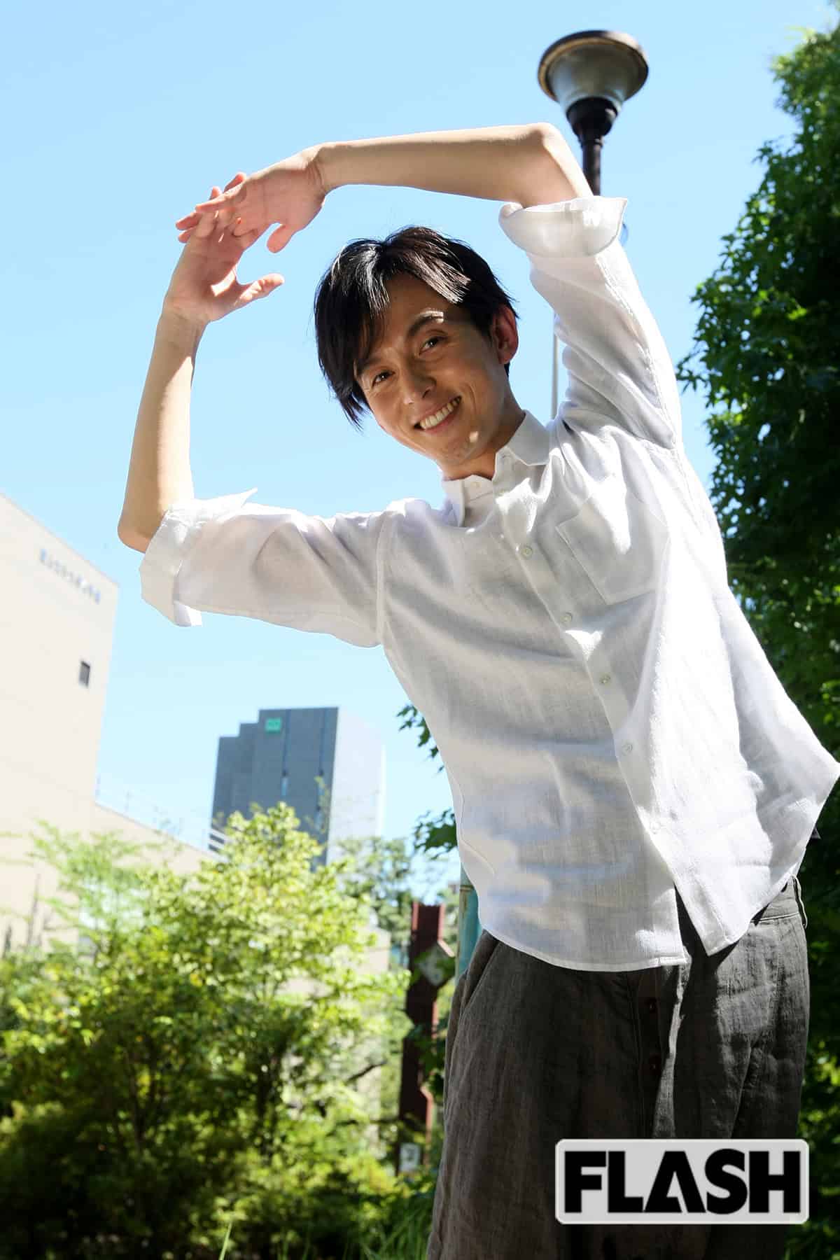 片岡信和氏（写真・保坂駱駝）