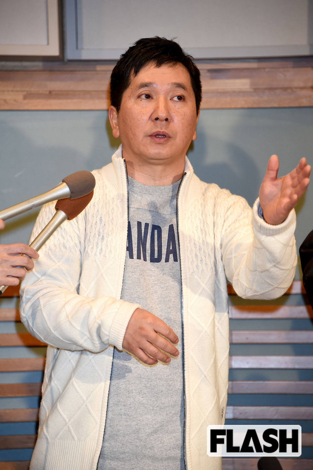 田中裕二は脳梗塞で入院したとき「一瞬だけ左の手足が動かなくなった」という