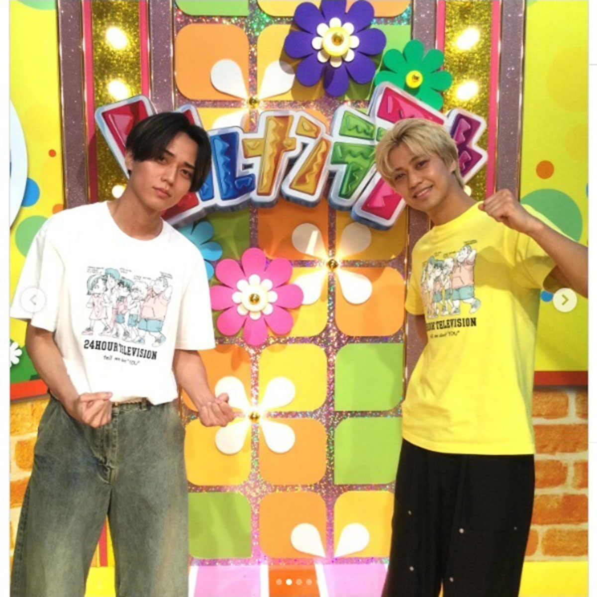 瀬川瑛子とそっくりな金髪姿の髙橋海人(写真・番組公式Instagramより)