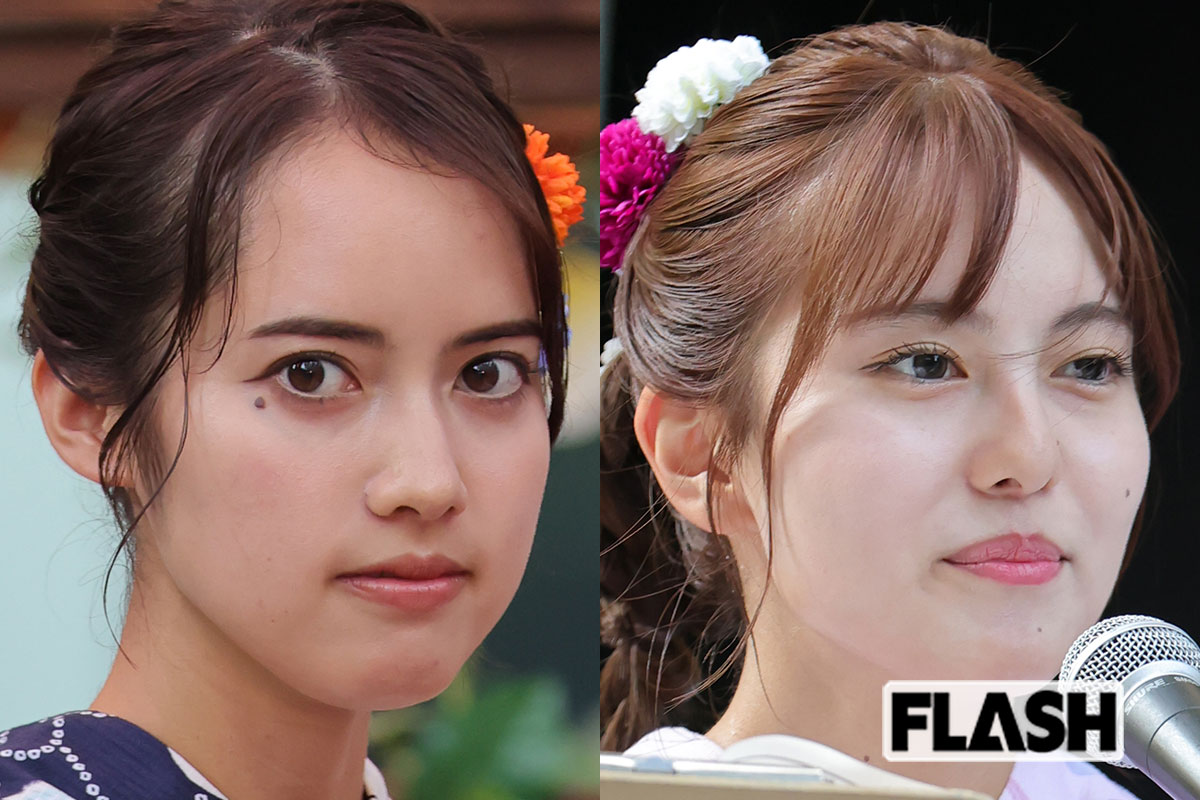 【涼やか】テレ朝・新人女子アナ2人の可愛すぎる浴衣姿…“クール系” と …