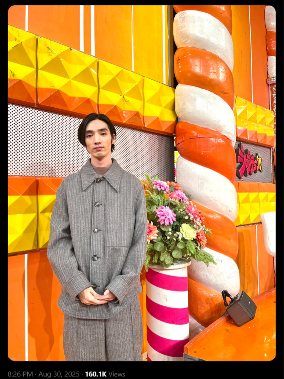 オフィス作のXより。《9月6日(土)よる7時〜放送　TBS「#ジョブチューン ～アノ職業のヒミツぶっちゃけます！『世界陸上直前！世界一のアスリート大集合SP！』」にゲスト出演いたします。》の文言が添えられていた