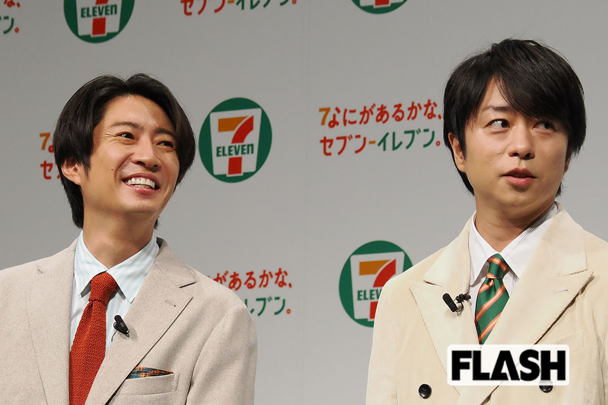 相葉雅紀・櫻井翔「セブン新CM」のナゾ設定にツッコミ相次ぐ…“既婚者アイ…