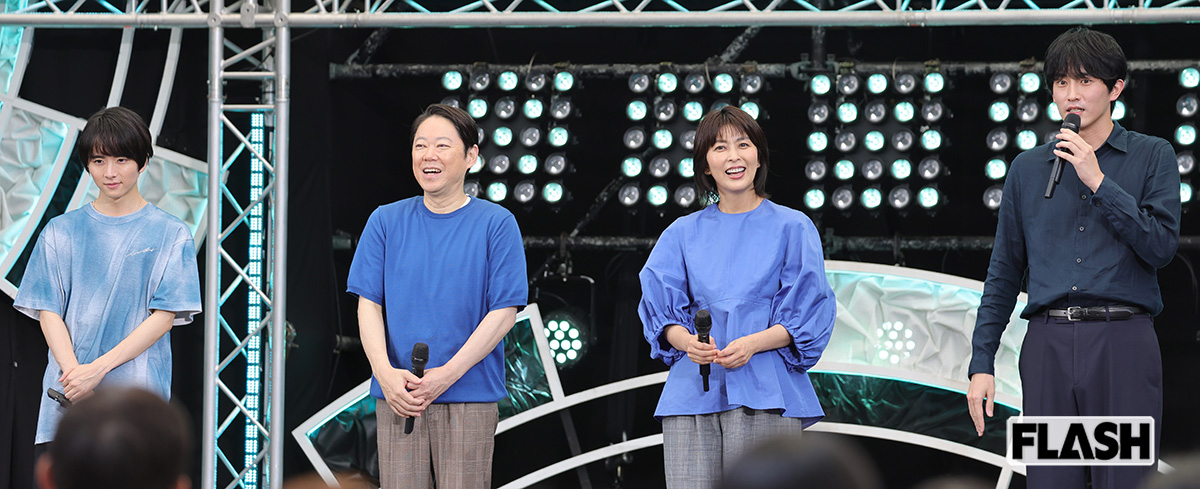 登壇したドラマ『しあわせな結婚』の出演者