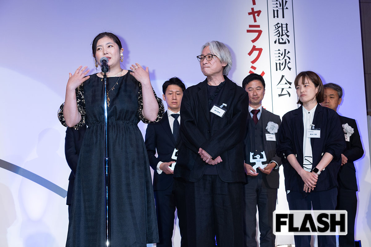 第62回ギャラクシー賞・テレビ部門大賞を受賞したNHK連続テレビ小説『虎に翼』スタッフ。続編、スピンオフなどについては「チーム内ではやりたいと思っています」との言葉も飛び出した（写真・福田ヨシツグ）