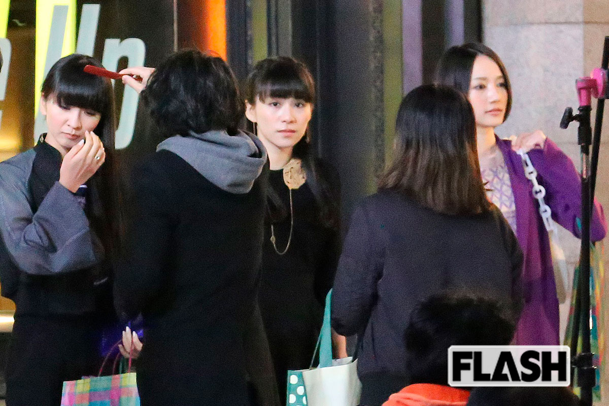 2015年2月、深夜3時の新宿でミュージックビデオの撮影をしていたPerfume