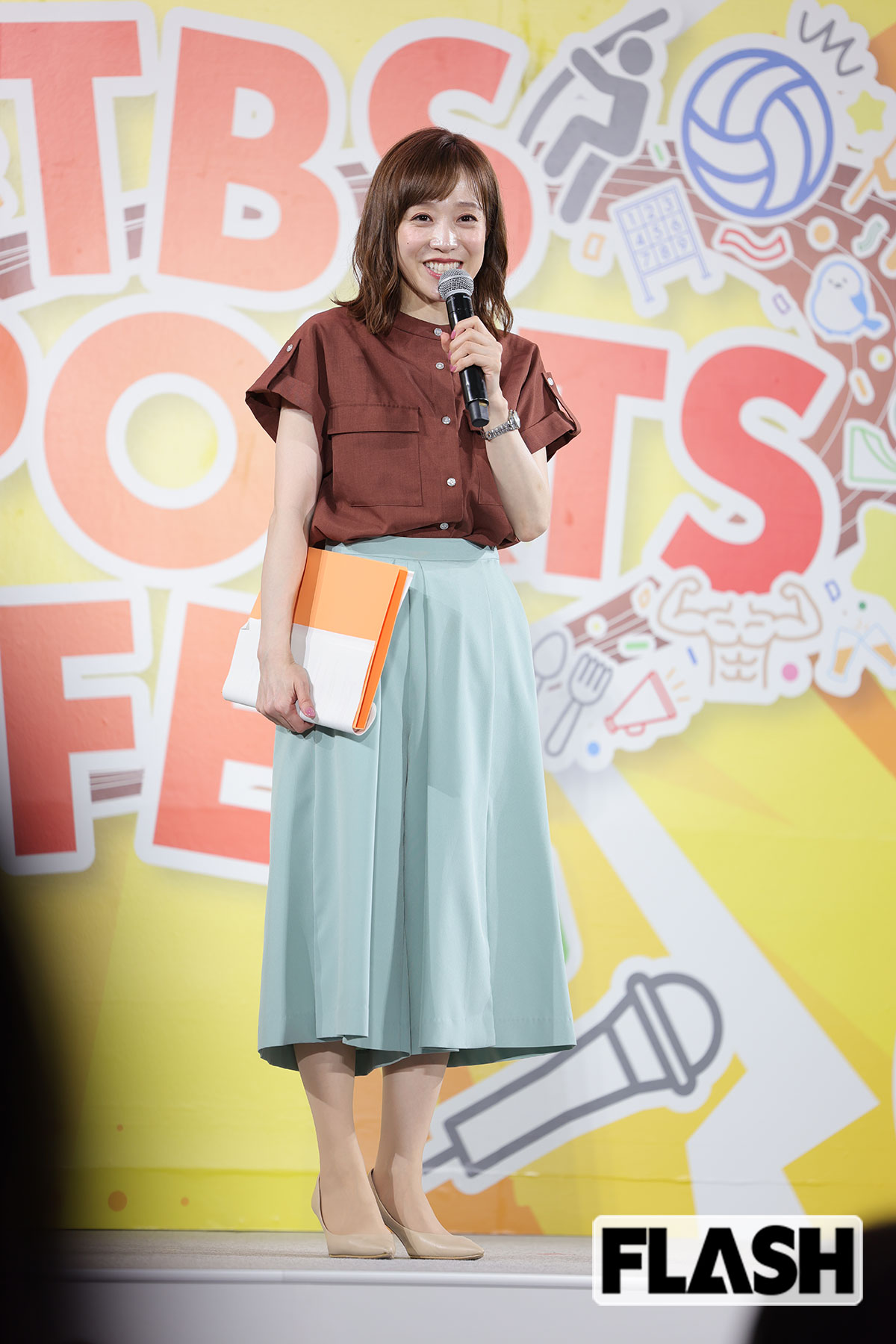 総合司会を務めたTBSの江藤愛アナ