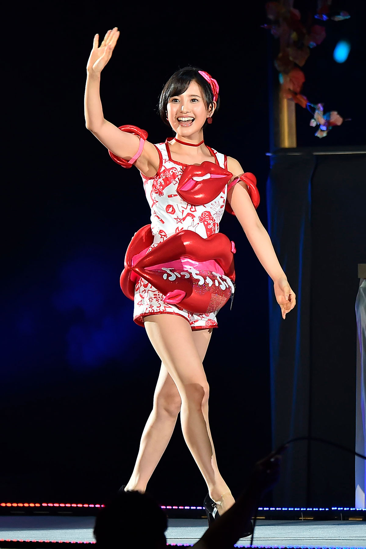 2015年9月、横浜アリーナでおこなわれた第6回AKB48じゃんけん大会に参加した兒玉
