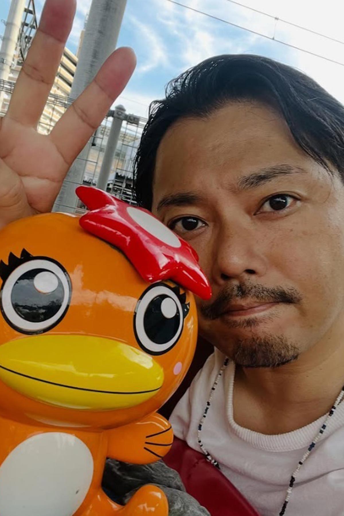 『秘密のケンミンSHOW極』(日本テレビ系)の放送同日にアップされた今井翼の近影（写真・本人Instagramより）