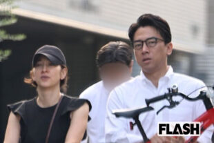 小泉進次郎氏、妻・滝クリとともに総裁選前日“イクメン姿”総理の座目前でも変わらぬ“家族ファースト”