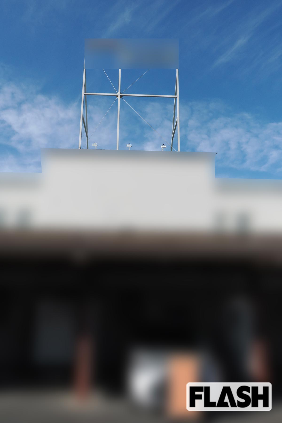 群馬県前橋市の小川晶市長が既婚者で部下職員と密会をしていたラブホテル。203号室を利用していた（写真・梅基展央）