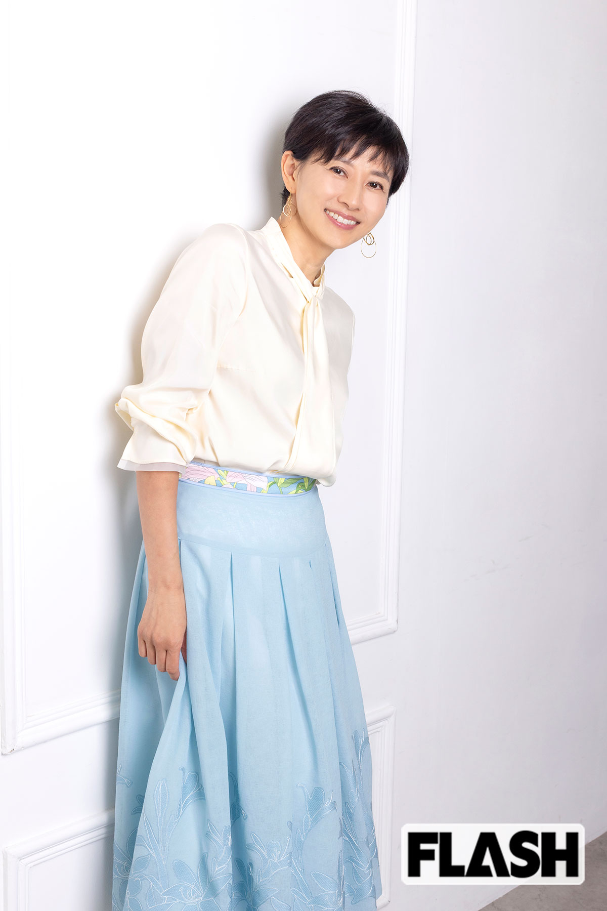 39歳で結婚し、41歳で母親に。現在は3児のママ（写真・柏木ゆり）