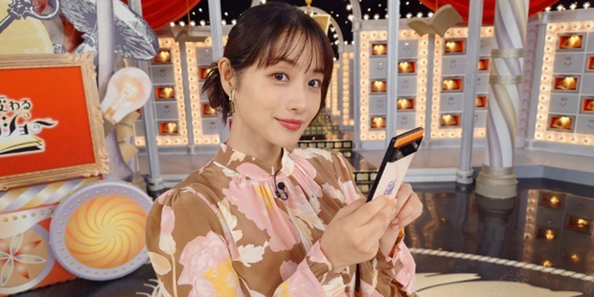顔まわりがややほっそりした印象の石原さとみ（NHK番組公式HPより）