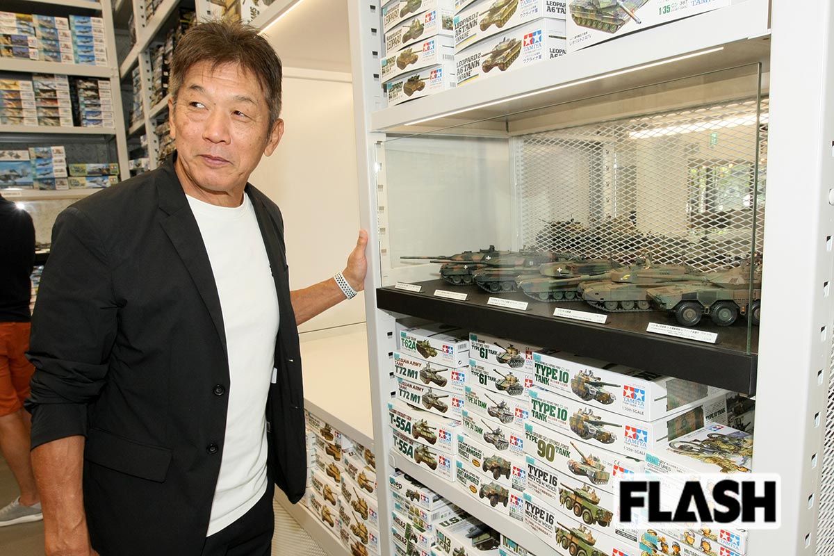 コロナ禍で「プラモ人生」に拍車!高橋慶彦「生粋のタミヤ党」でも「塗装筆は広島から取り寄せ」のこだわりカラーリング