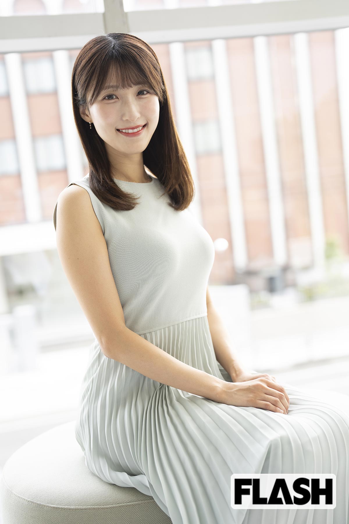 【地方局アナグランプリ2025東海1位】静岡朝日テレビ・白木愛奈アナ(写真・木村哲夫)