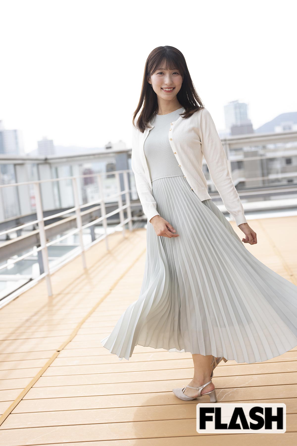 【地方局アナグランプリ2025東海1位】静岡朝日テレビ・白木愛奈アナ(写真・木村哲夫)