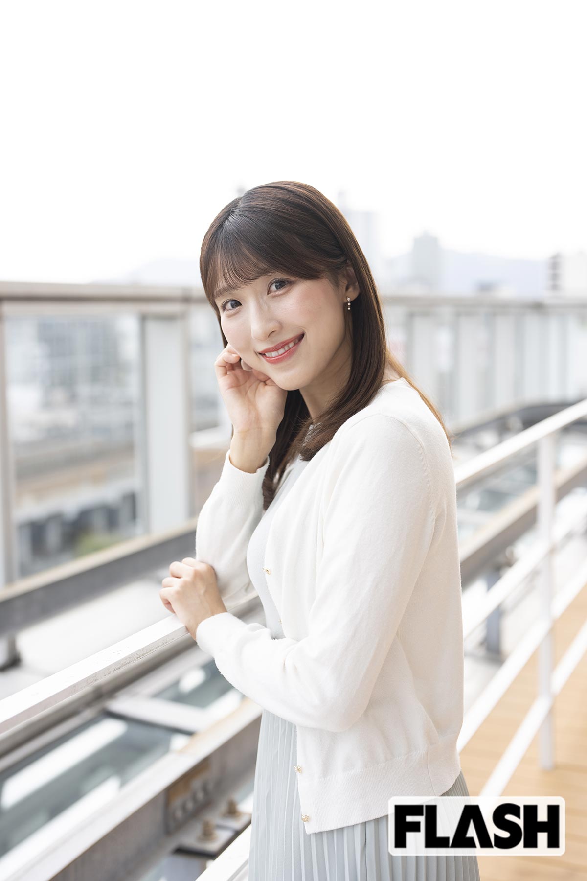 【地方局アナグランプリ2025東海1位】静岡朝日テレビ・白木愛奈アナ(写真・木村哲夫)