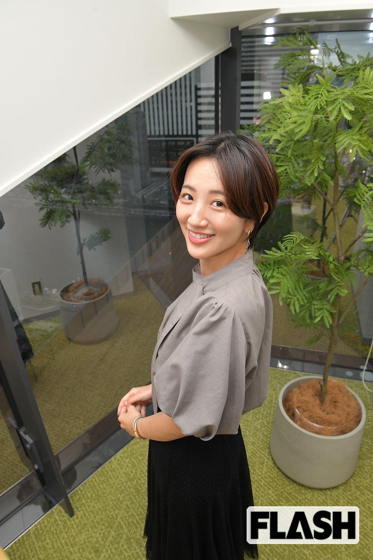 【地方局アナグランプリ近畿ブロック1位】朝日放送・東留伽アナ（写真・馬詰雅浩）