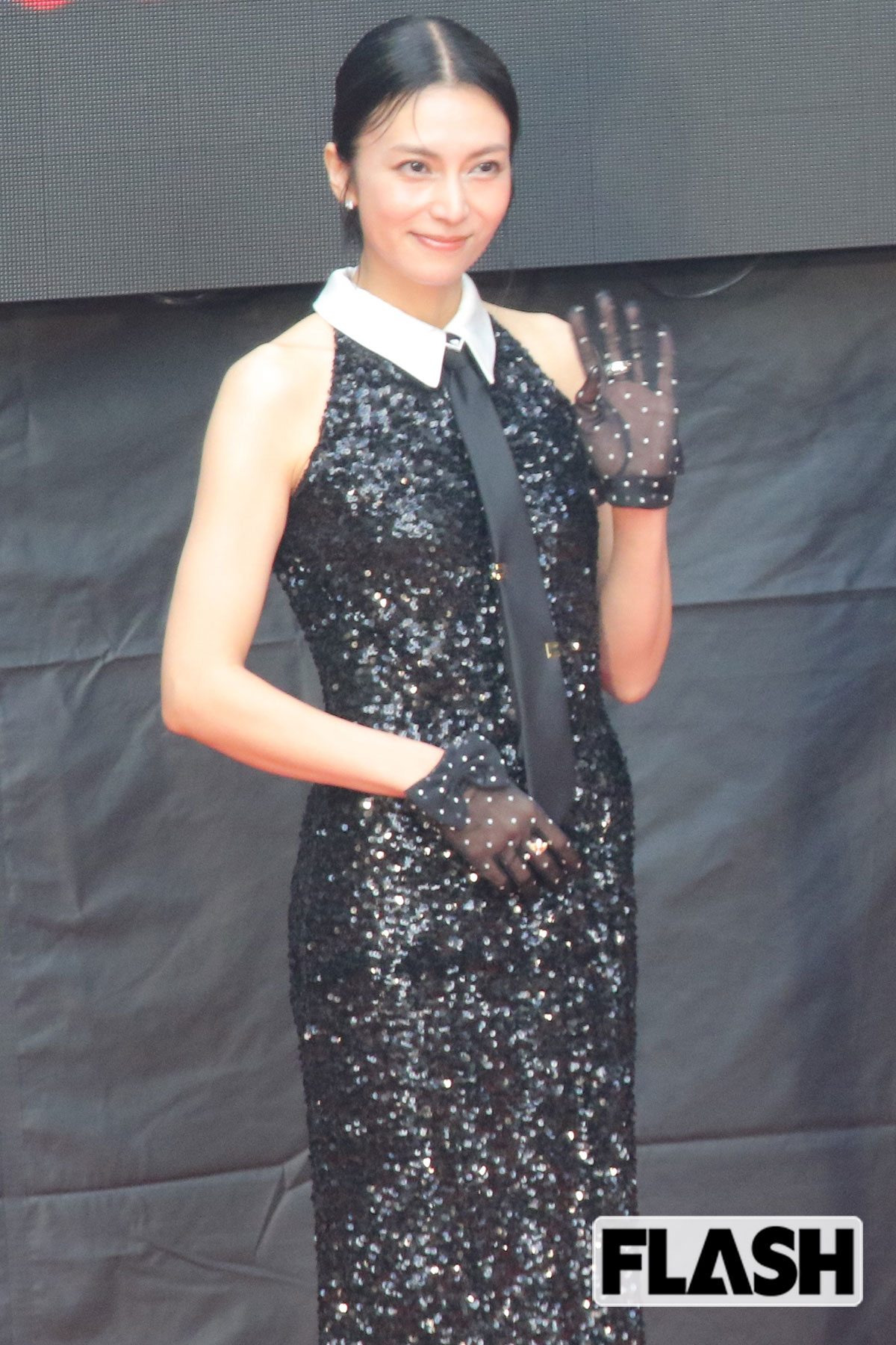 第38回東京国際映画祭に参加した女優の柴咲コウ