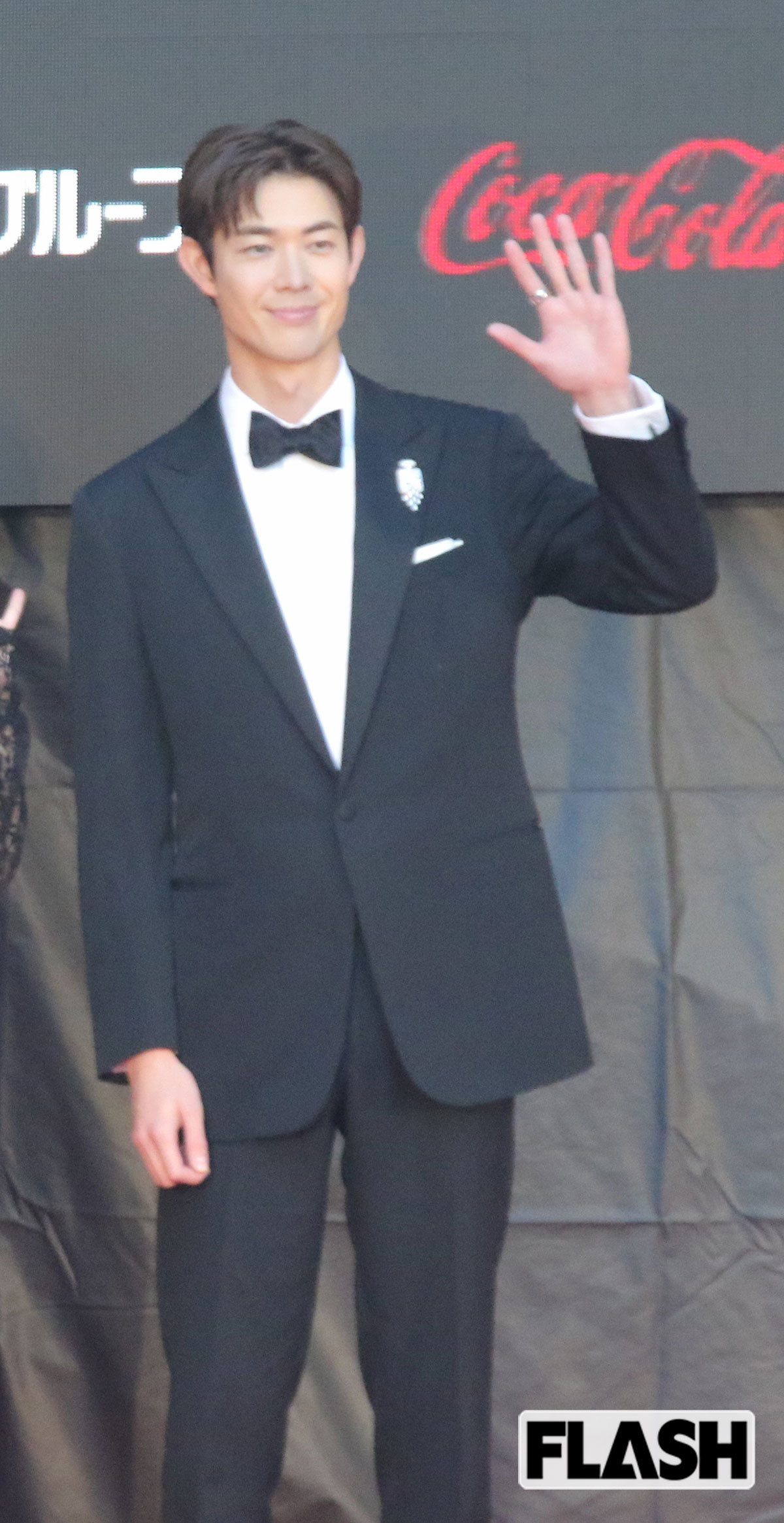 第38回東京国際映画祭に参加した俳優の宮沢氷魚