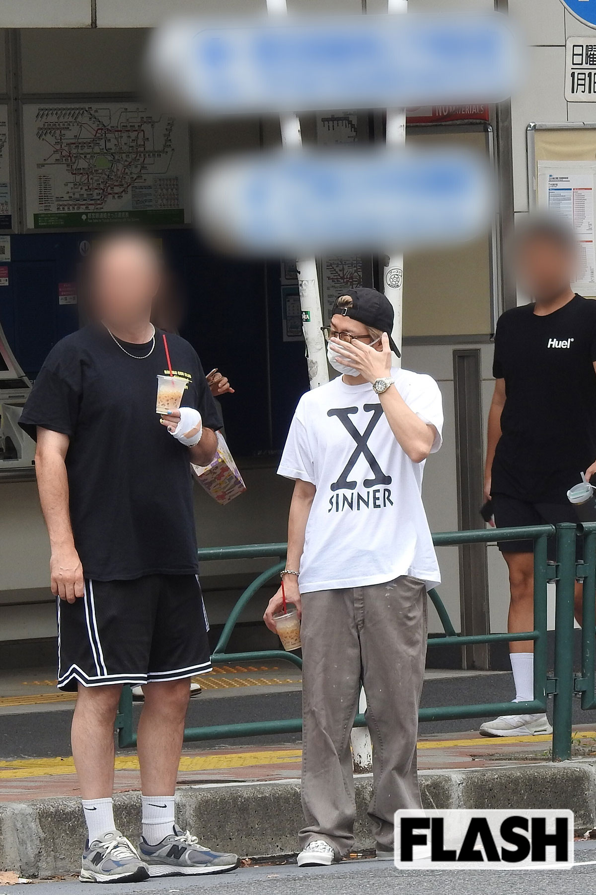 2025年9月、都内で外国人男性と休日を過ごしていたNumber_iの岸優太